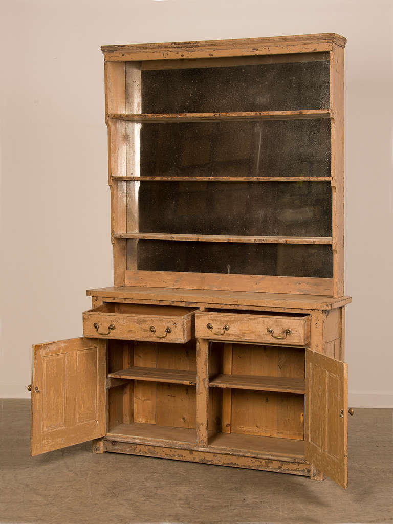 Dresser Base and Rack with Original Painted Finish