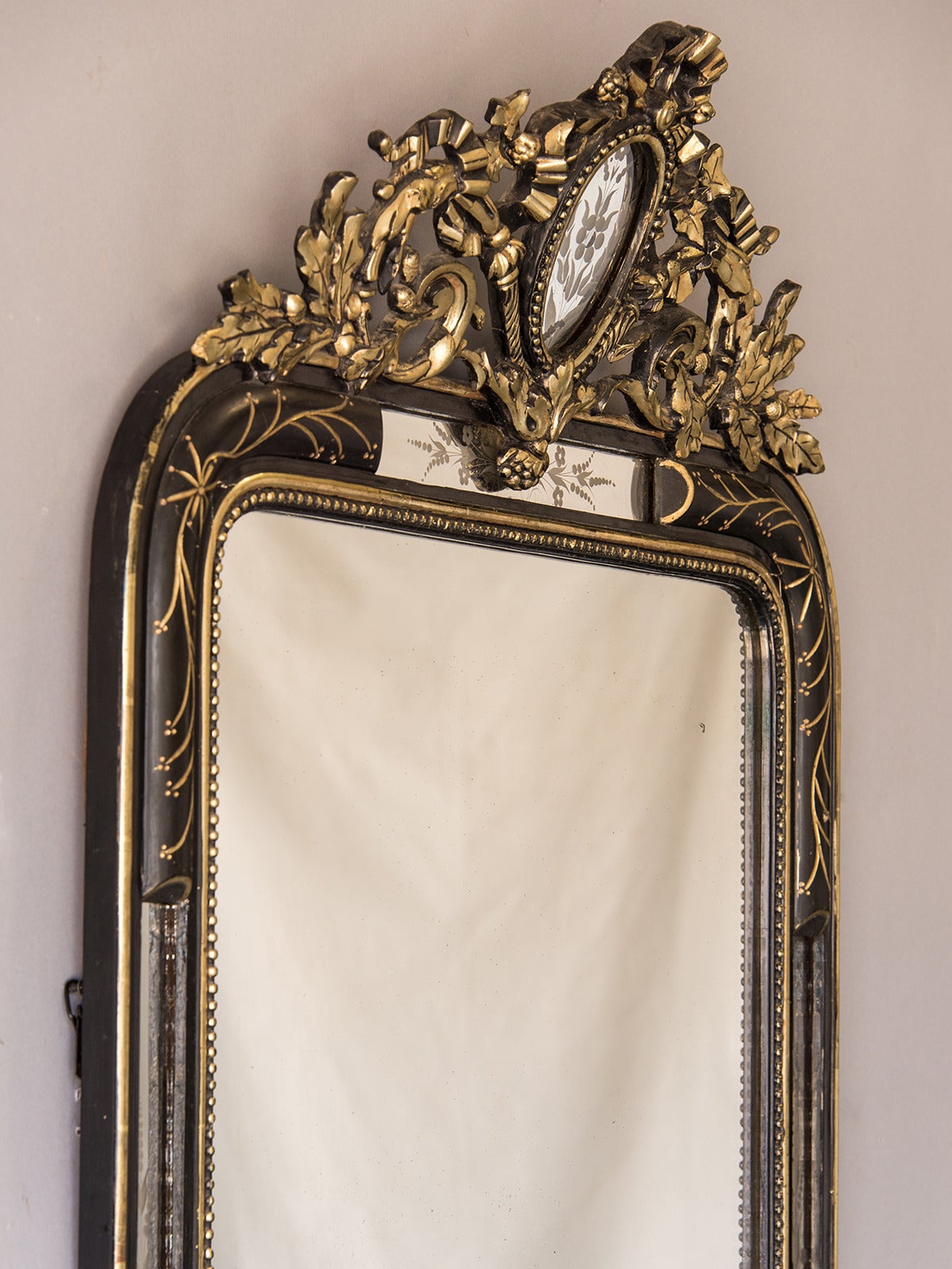 Receive our new selections direct from 1stdibs by email each week. Please click Follow Dealer below and see them first!

The sheer design exuberance in this antique French mirror perfectly embodies the spirit of life when Napoleon III reigned in
