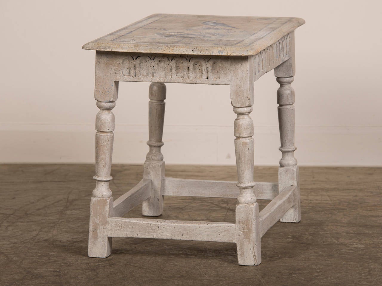 Late 19th Century Painted Side Table, England, circa 1895