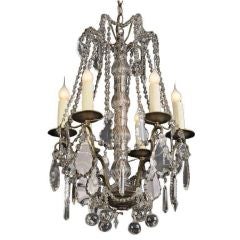 A charming Art Nouveau period chandelier from France c.1920