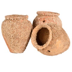 Collection of Small Greek Octopus Terra Cotta Undersea Pots