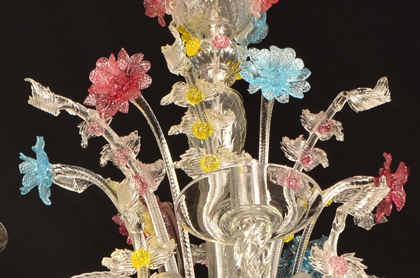 Italian A beautiful glass chandelier from Italy c.1920