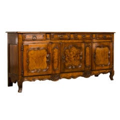 A superb Louis XV period walnut enfilade from France c.1770