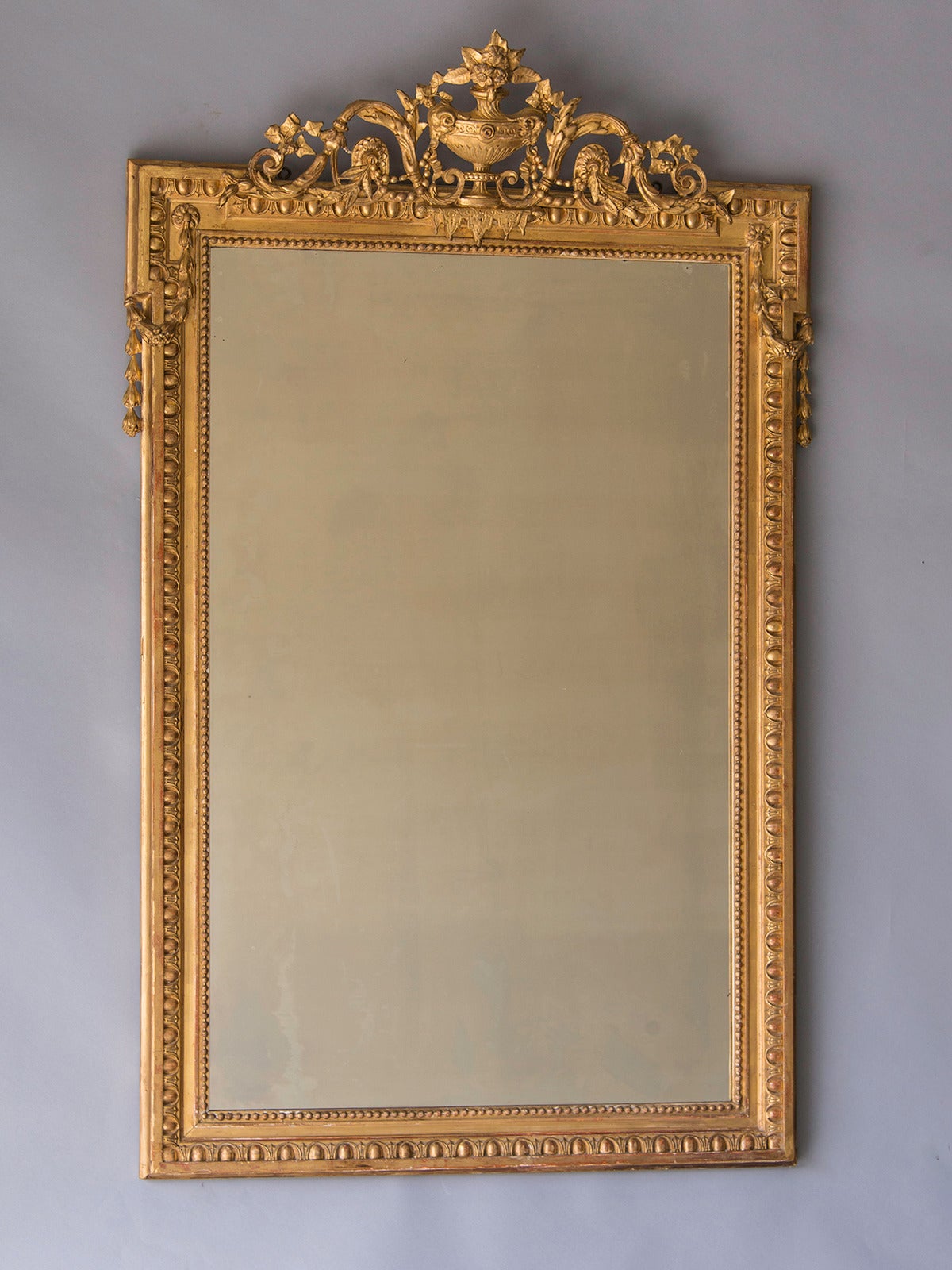 Receive our new selections direct from 1stdibs by email each week. Please click on “Follow Dealer” button below and see them first!

The symmetrical beauty of this antique French mirror circa 1880 with its emphasis on balance and regularity is