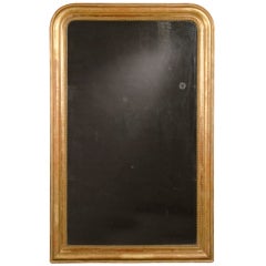 An enormous Louis Philippe style gold leaf frame from France c.1890