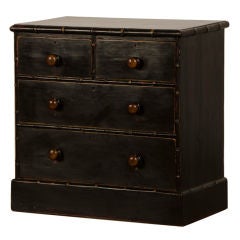 A handsome chest with four drawers from England c.1865