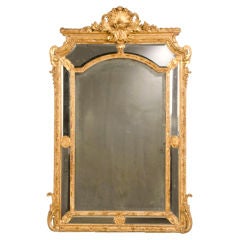 A gorgeous Regence style gold leaf frame from France c.1875