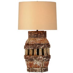 Antique A terrific custom lamp from France c.1885