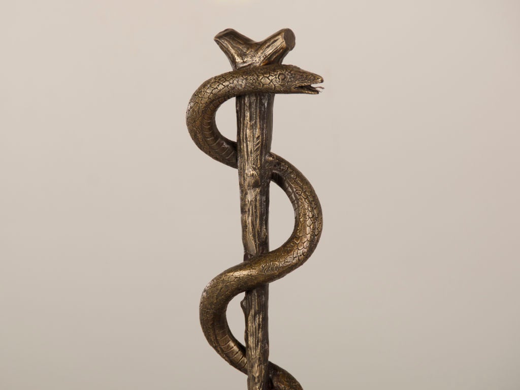 bronze serpent on a pole