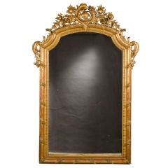 Antique A grand Napoleon III period mirror from France c.1870