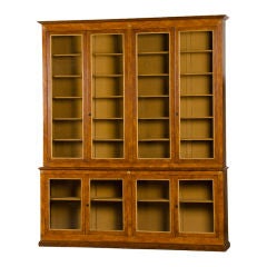A neoclassical display cabinet?bookcase from Italy c.1900