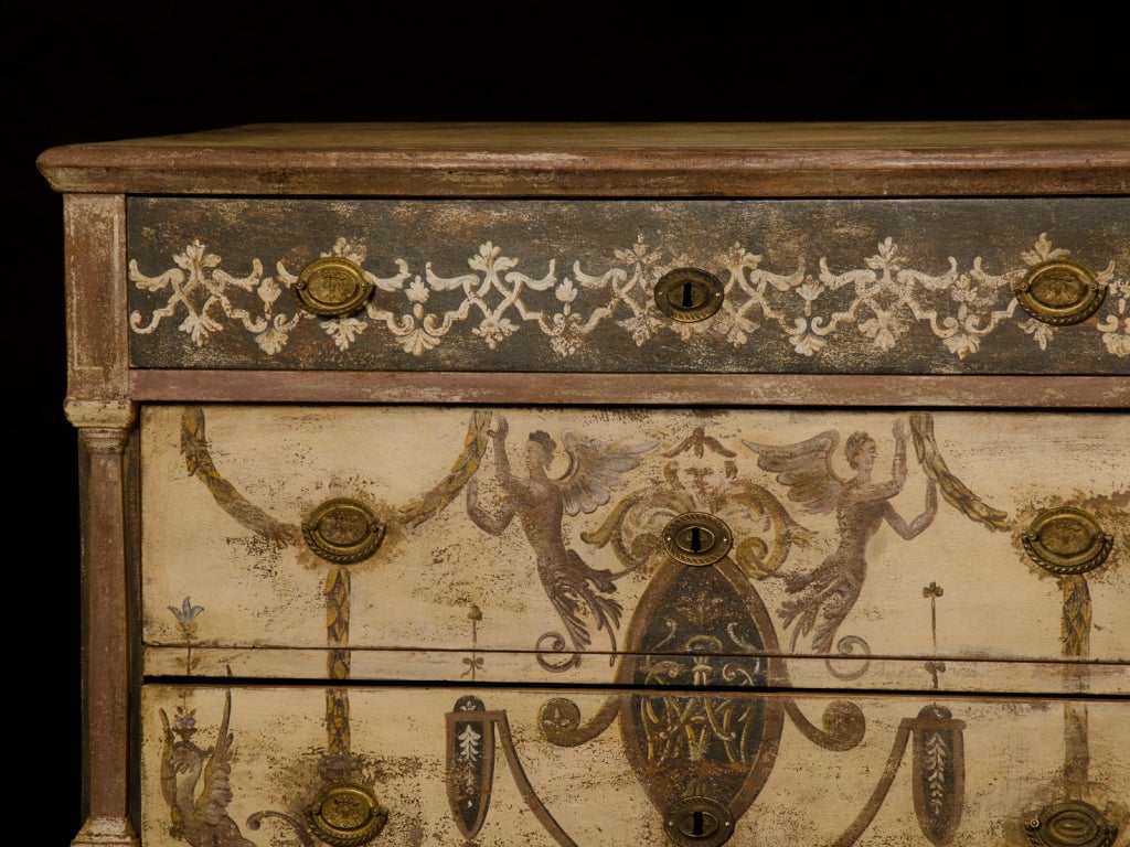 19th Century A Biedermeier period chest of drawers from Germany c.1820