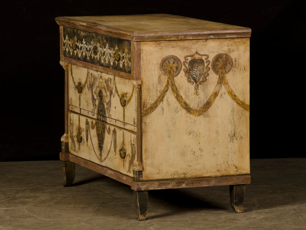 A Biedermeier period chest of drawers from Germany c.1820 3