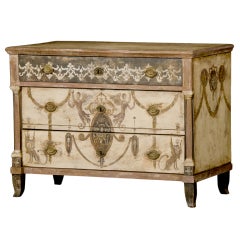 A Biedermeier period chest of drawers from Germany c.1820