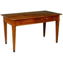 A Biedermeier Period Writing Table From Germany C. 1830