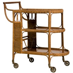 A charming and useful three level cart from France c.1940