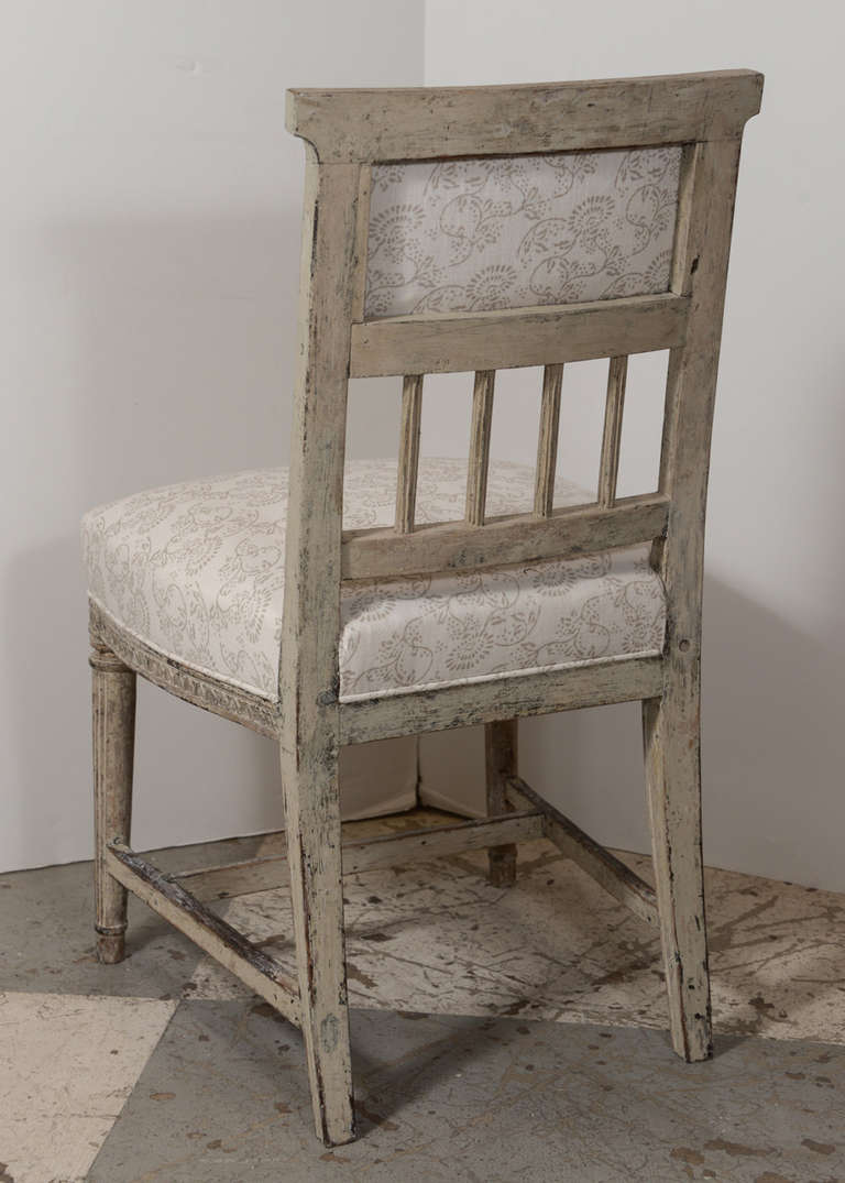 19th Century Gustavian Dining Chairs For Sale