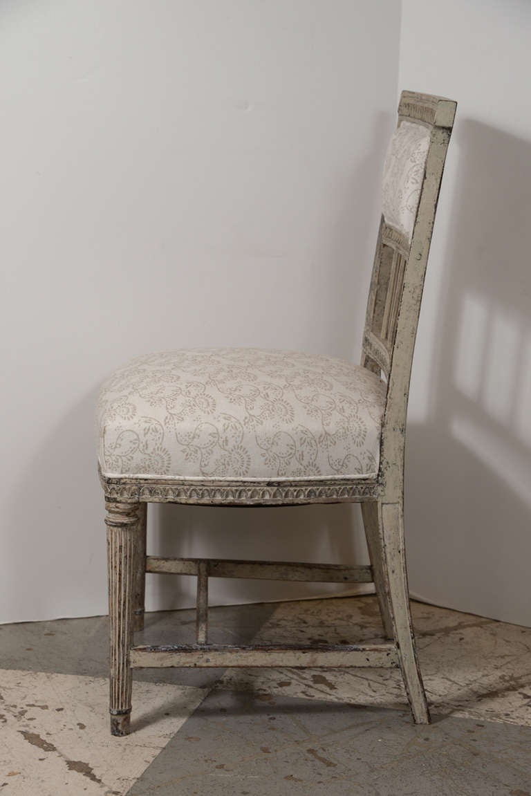 Gustavian Dining Chairs For Sale 1