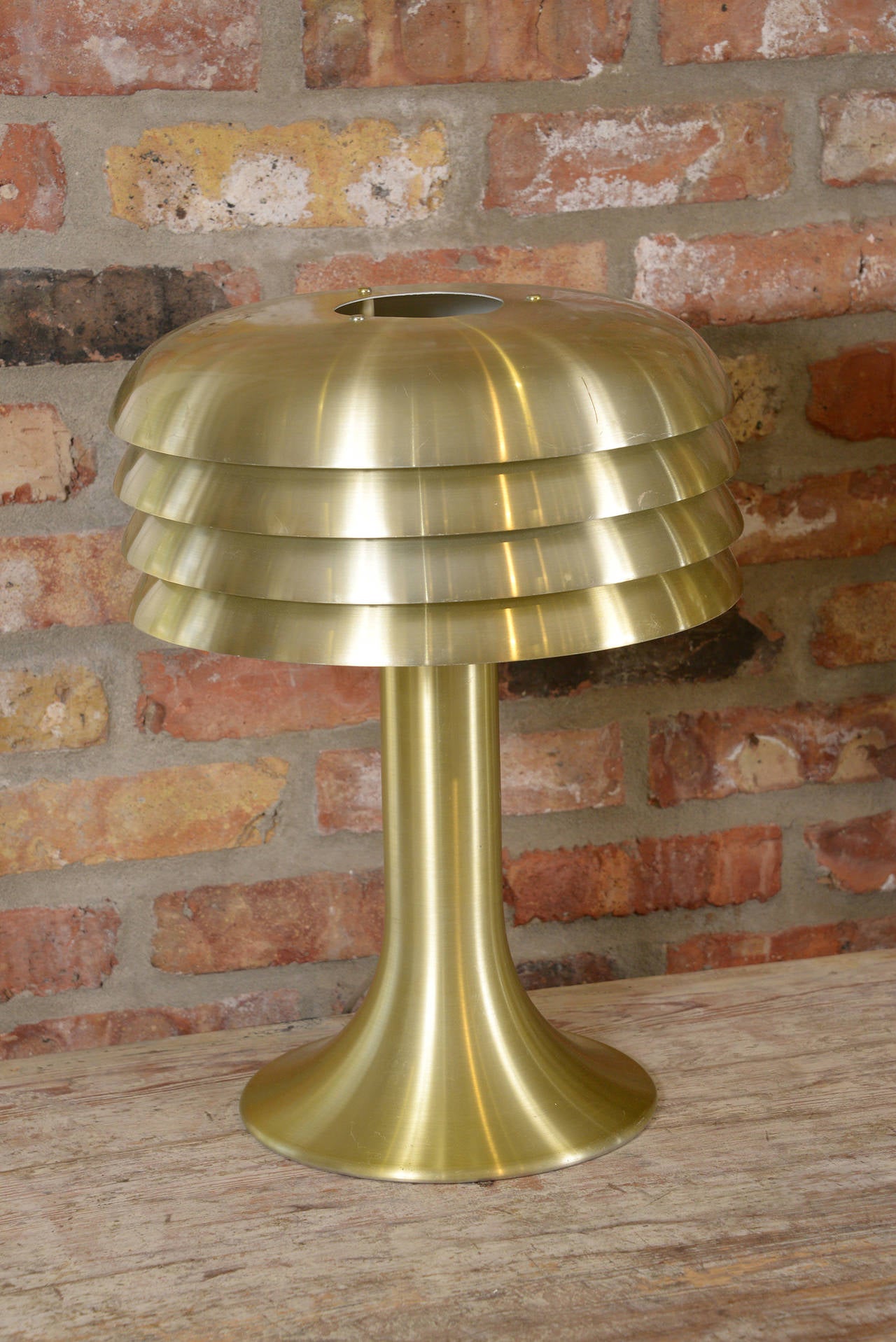 Hans Agne Jacobson Brass Lamps