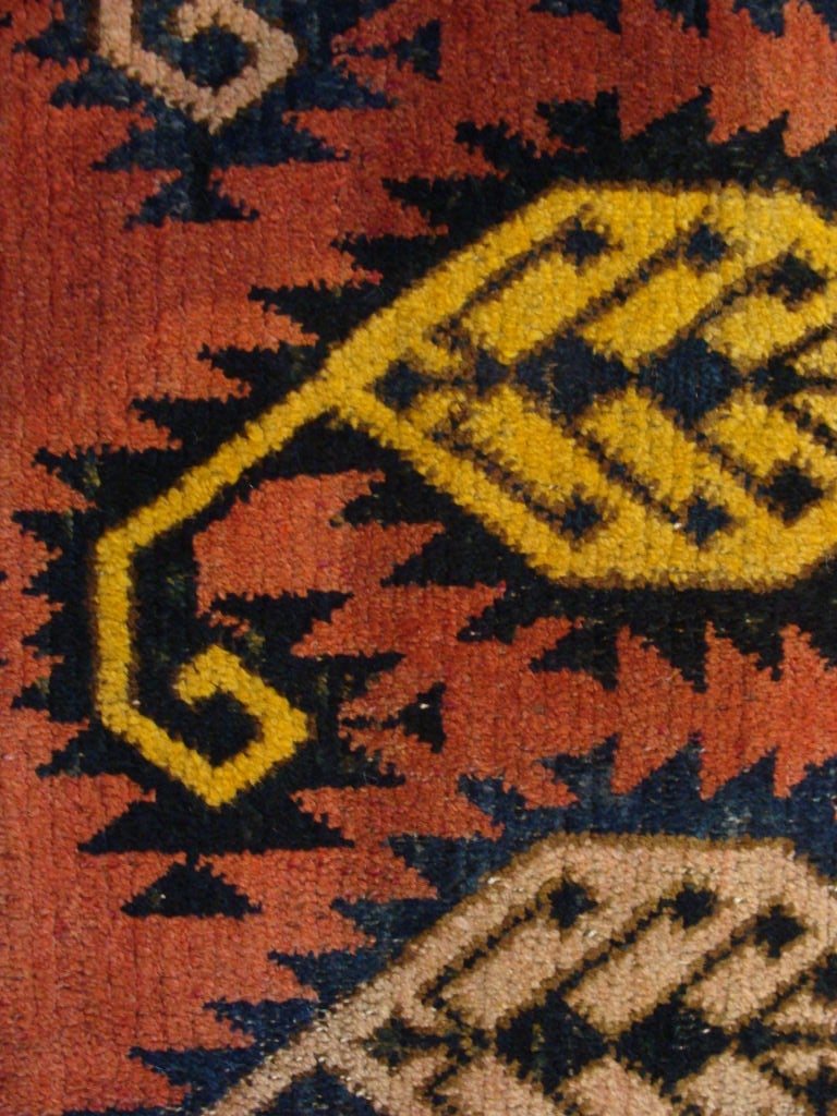 Antique Samarkand rug