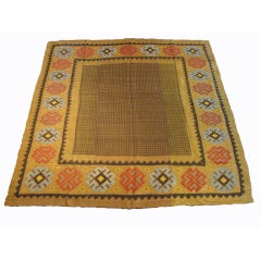 Antique Kilim: size 7'2" x 7'9"