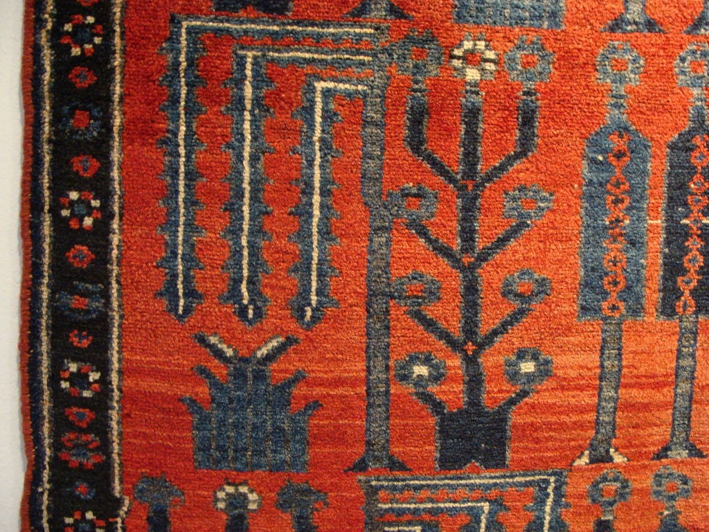 Antique Persian Bakhtiari rug