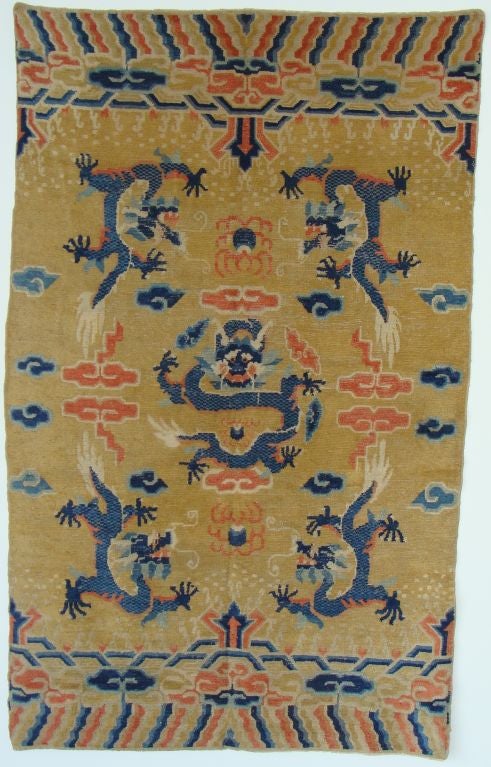 Antique Ningxia rug