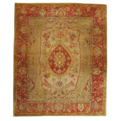 Antique Oushak carpet