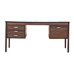 Retro Farsø Stolefabrik For Maurice Villency Brazilian Rosewood Desk