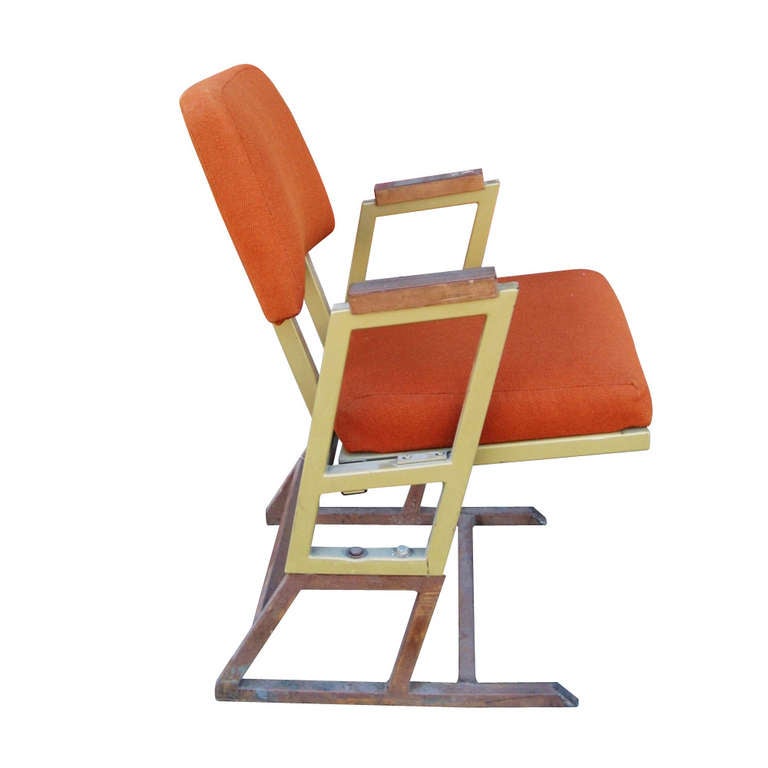 Mid-Century Modern Frank Lloyd Wright Theatre Chairs from the Kalita Humphreys Theater