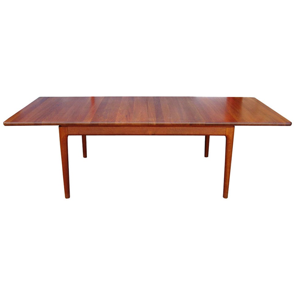 Glostrup Mobelfabrik Dänischer Teak-Esstisch