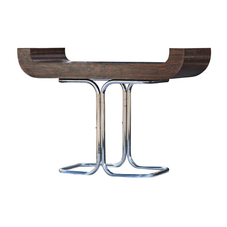  Rosewood Chrome Console Table 
 

For office or residence