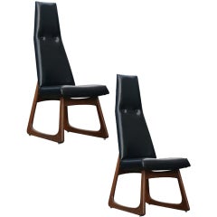 Pair of Adrian Pearsall for Craft Associates Dining Side Chairs 10