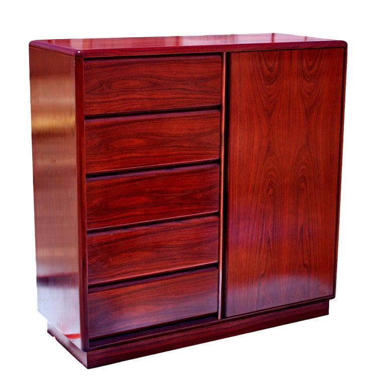 Brouer Danish Rosewood Highboy at 1stDibs