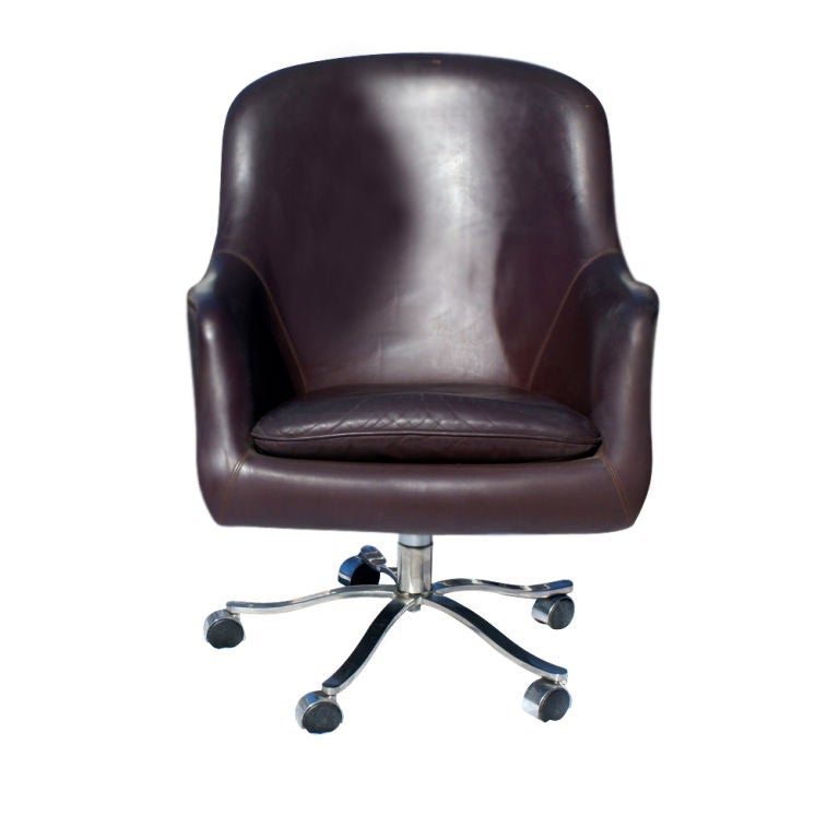 Four Nicos Zographos For Zographos High Back Executive Chairs