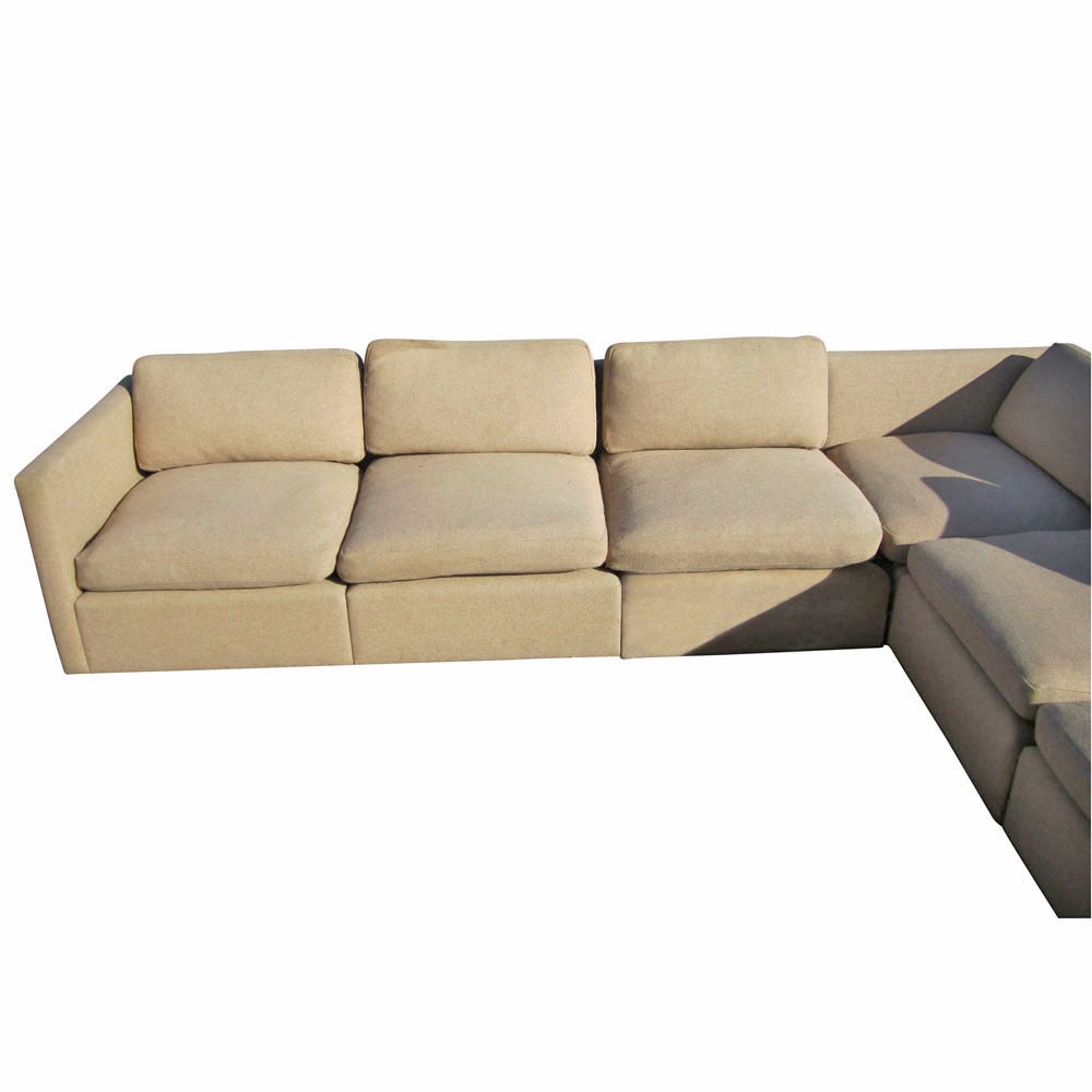 v shaped sofa