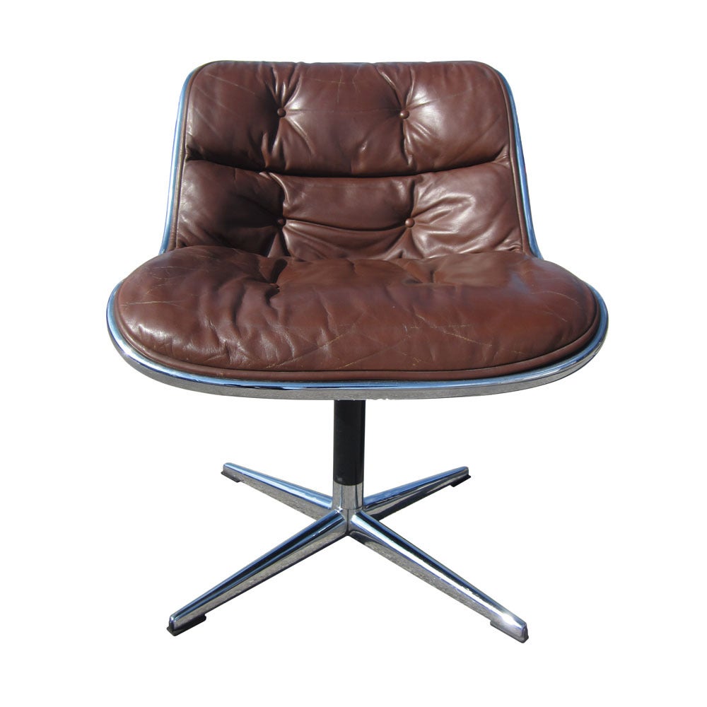 Pair Of Vintage Knoll Pollock Brown Leather Executive Chairs At - Pair Of Vintage Knoll Pollock Brown Leather Executive Chairs pair of vintage knoll pollock brown leather executive chairs at - pair of vintage knoll pollock brown leather executive chairs