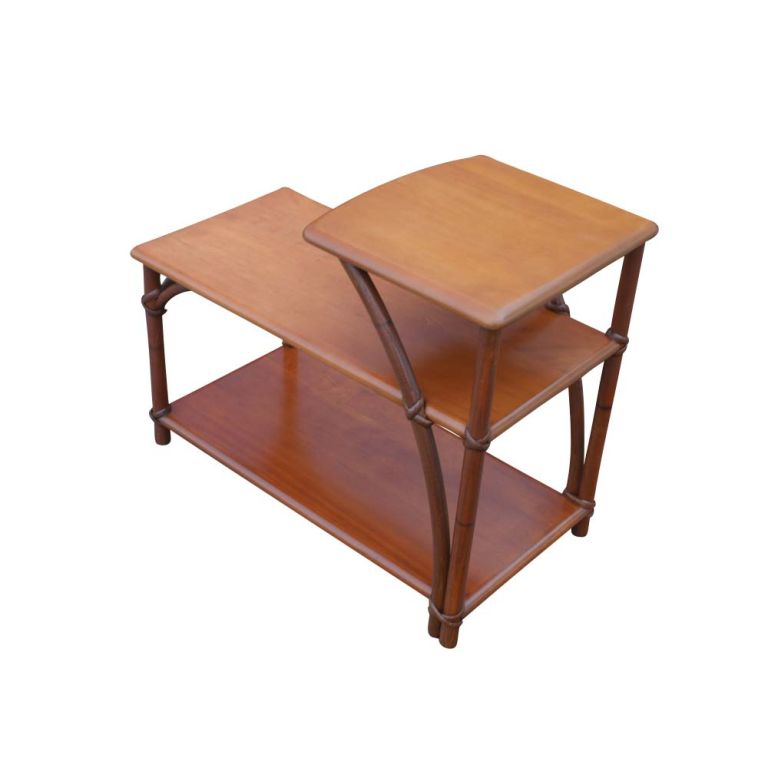 heywood wakefield rattan table
