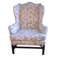 Vintage Kittinger Wing Back Lounge Chair