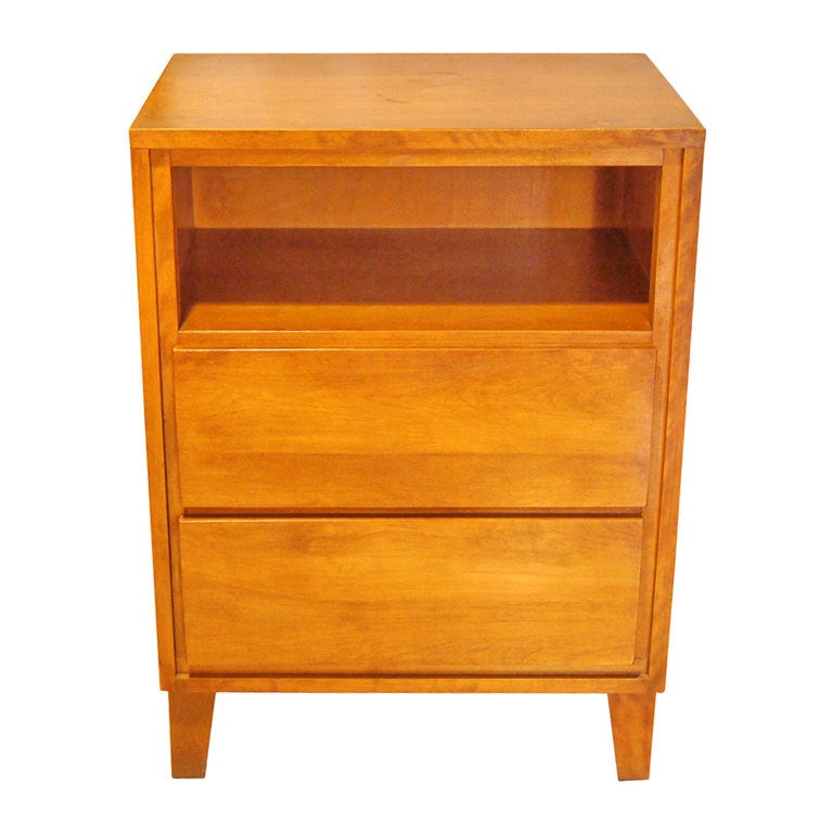 Russel Wright For Conant Ball Nightstand Cabinet