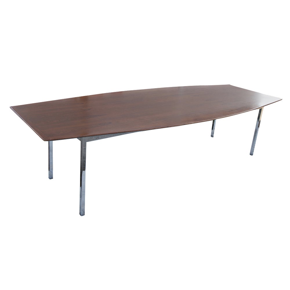 Florence Knoll For Knoll Rosewood Conference Table