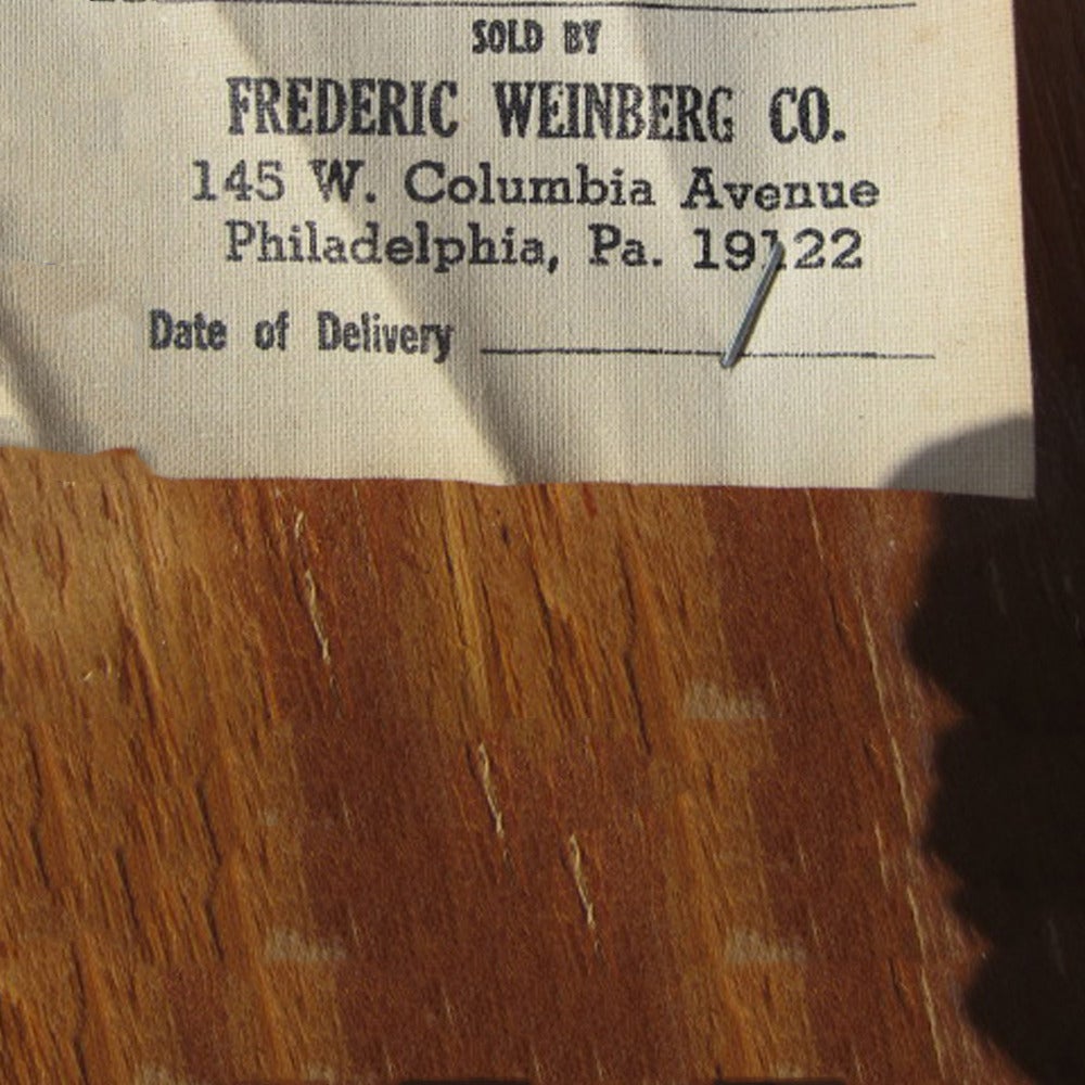 Mid-Century Modern Vintage Mid-Century Frederic Weinberg Mustard Yellow Stool