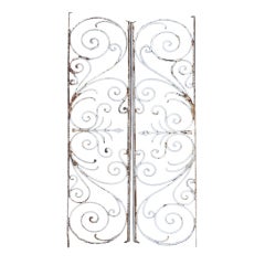 Vintage Tall Wrought Iron Gates