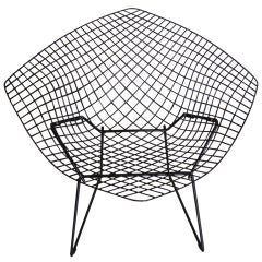 Harry Bertoia For Knoll Black Diamond Chair
