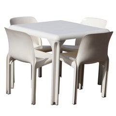 Vico Magistretti For Artemide Dining Set