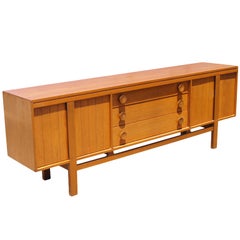 Greaves And Thomas Teak Buffet Credenza