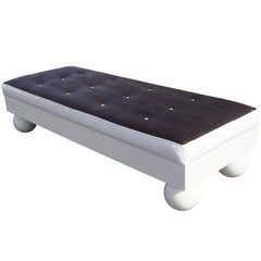 Hollywood Regency Daybed Bench
