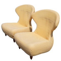 Pair Of Ligne Roset Lounge Chairs