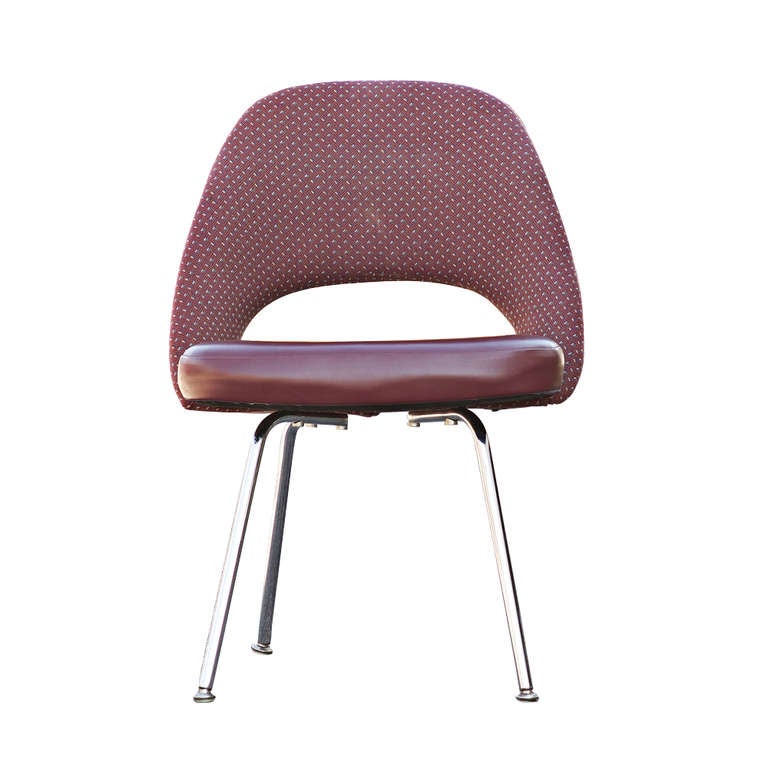 Six Knoll Eero Saarinen Dining Side Chairs at 1stdibs