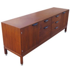 Jens Risom Walnut Credenza